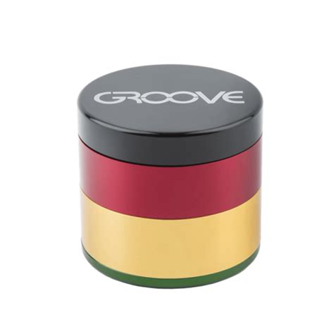 Groove 4 Piece Grinder Evertree Uk The Herbal Vape Shop