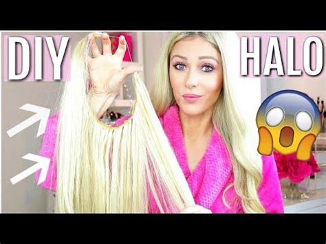 Free shipping on qualified orders. DIY Halo Hair Extensions | How To Make Your Own Halo👑 - YouTube | Halo hair extensions diy, Halo ...