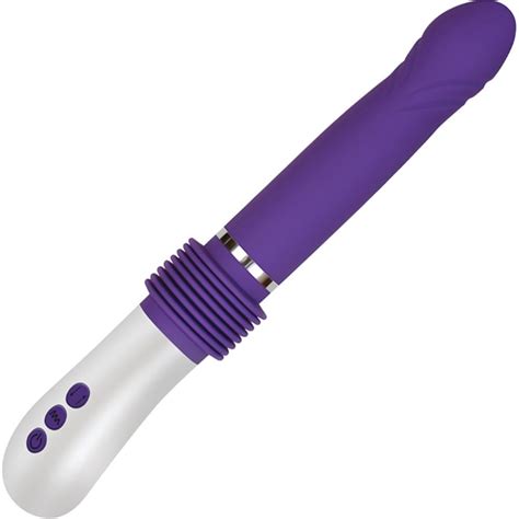 evolved infinite thrusting machine rechargeable vibe 11 75 purple