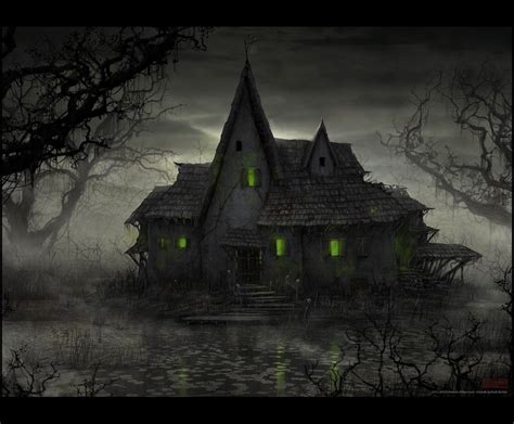 Dd Witch Cottage By Mark Molnar Witch Cottage Witch House Witch Hut