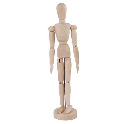 Wooden Mannequin Jointed Doll Model Fruugo Uk
