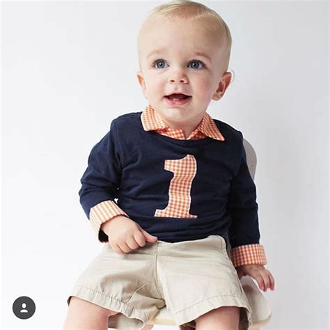 Shop baby boy's first outfits, from body suit sets to basic essentials. Pin on Baby Boy First Birthday Outfit