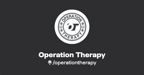 Operation Therapy Instagram Facebook Linktree
