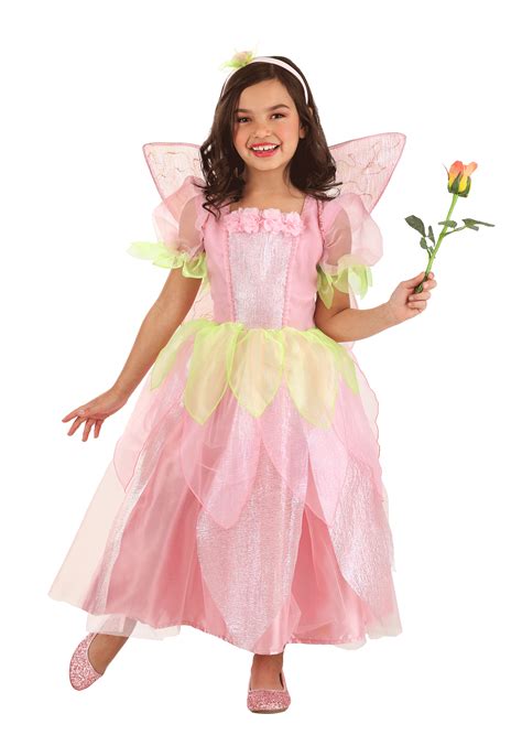 deluxe rose fairy costume for girls fairy tale costumes