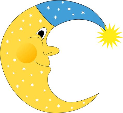 Smiling Moon Crescent Transparent Images Png Play