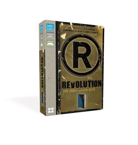 Niv Revolution The Bible For Teen Guys Leathersoft Bluecharcoal