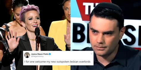 ben shapiro just tried to take down megan rapinoe and it s really not going to end well