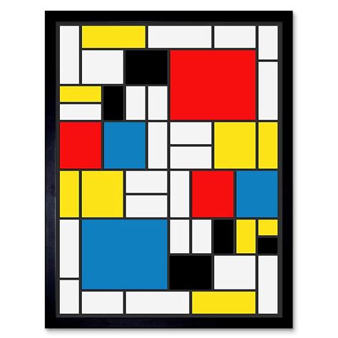 Piet Mondrian Shape Art