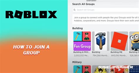 How To Join A Group Roblox Riseupgamer