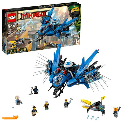 Lego Ninjago Movie Lightning Jet 70614 876 Pieces