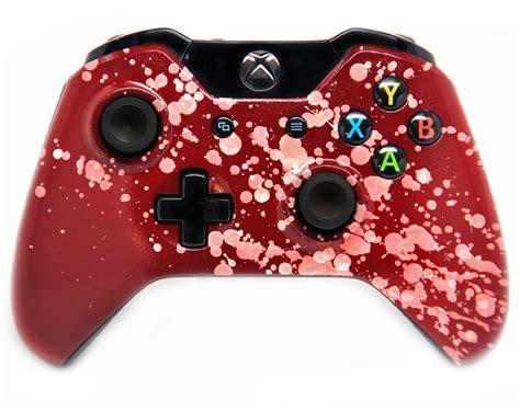 This Is Our Premium Splash Red Xbox One Modded Controller It Is A