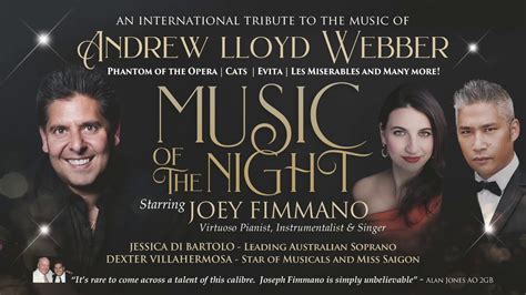 Music Of The Night A Tribute To The Music Of Andrew Lloyd Webber And