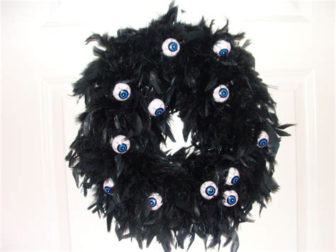 Halloween Eyeball Wreath Halloween Eyeballs Fall Halloween Halloween