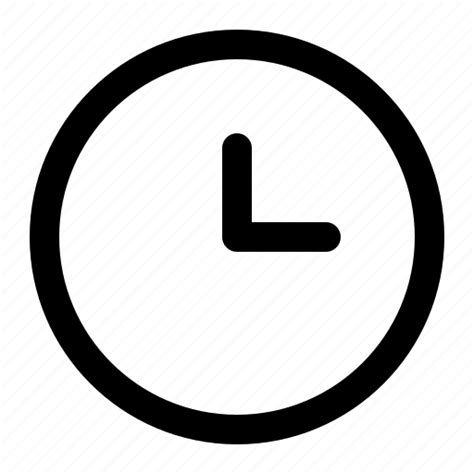 Aplication Clock Interface Time Ui Ux Website Icon Download On