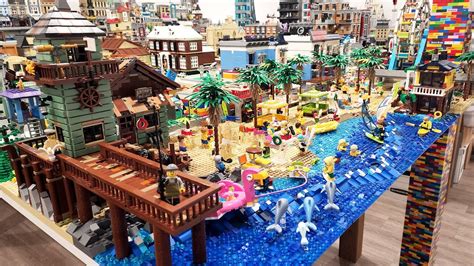 Lego City Custom Beach Update Youtube