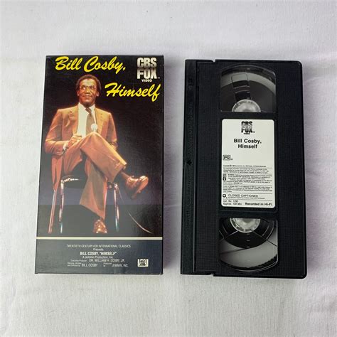 Bill Cosby Himself Vhs Tape Comedy Standup Etsy