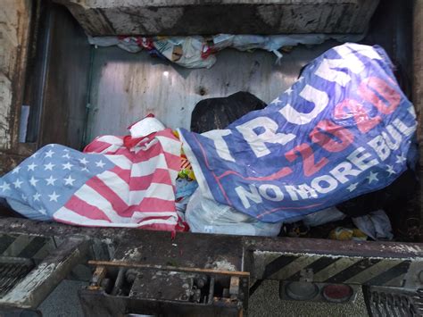 Local Garbage Man Here A True Patriot Needs A Lesson In Proper Flag Retirement Rpics