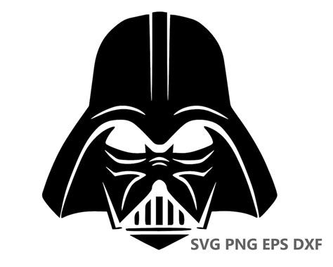 Darth Vader Star Wars SVG Cutting Files eps dxf png Cricut | Etsy