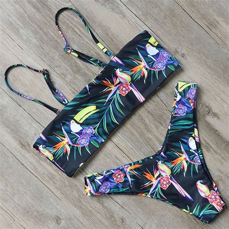 Buy Rxrxcoco Brand Bikini 2018 Hot Sexy Thong Design Swimwear Women Bikini Set