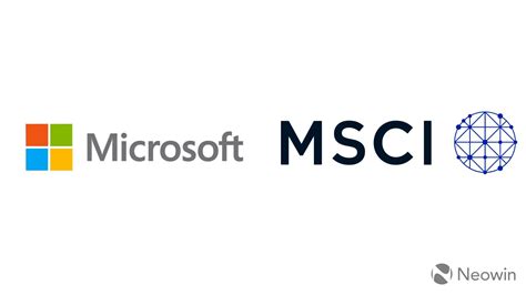 Microsoft and MSCI partner up to innovate in the global investment ...