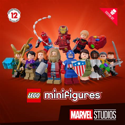 Custom Mcu Minifigures Series Lego
