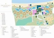 Resort Map | Excellence Punta Cana | Punta Cana, D.R.