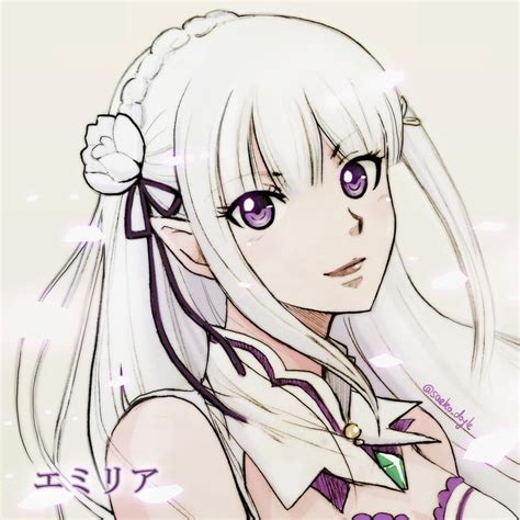 Rezero Emilia By Saeko Doyle On Deviantart
