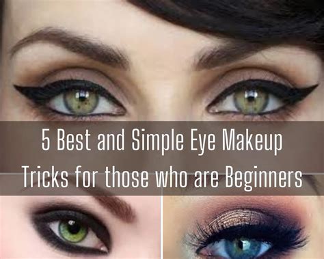 5 Best And Simple Eye Makeup Tricks For Those Who Are Beginners