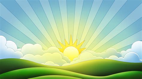 Drawing Of Sunrise Free Image Download