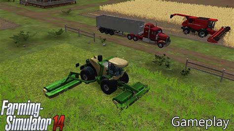 Fs14 Farming Simulator 14 Gameplay Timelapse 83 Youtube