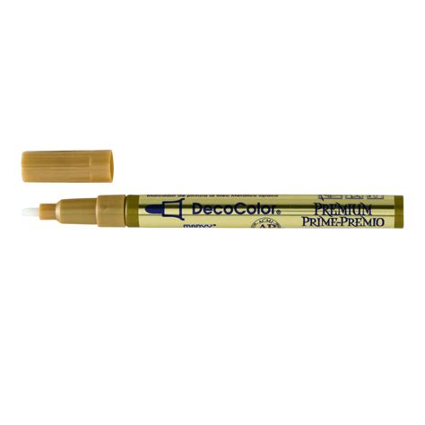 Buy Decocolor Premium Fine Tip Marker Gold