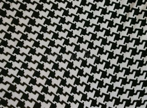 Houndstooth Fabric Pattern Stock Photo Image Of Fabric 3449538