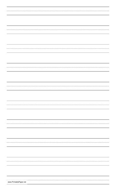 Three Lined Paper Download Printable Pdf Templateroller
