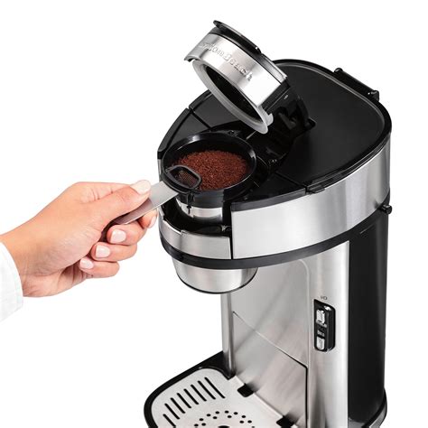 The Scoop® Single Serve Coffee Maker Stainless 47550