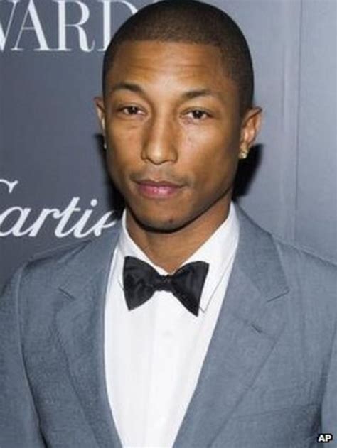 Pharrell Williams Happy With Chart Glory Bbc News