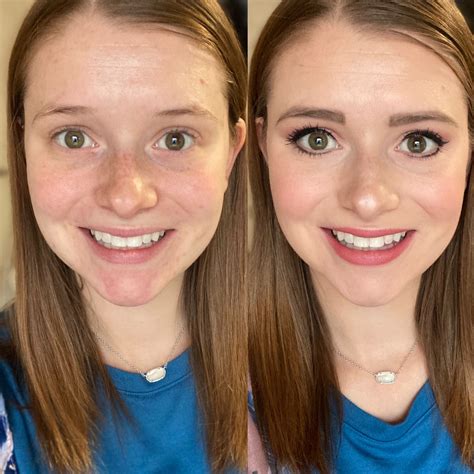 Limelife Full Face Makeup Before And After Full Face Makeup Full