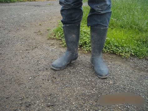237 Dunlop Hevea Ripped Wellies Ripped Rainboots Flickr