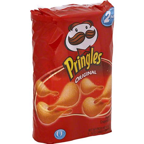 Pringles Potato Crisps Original 2 Pack Snacks Chips And Dips Foodtown