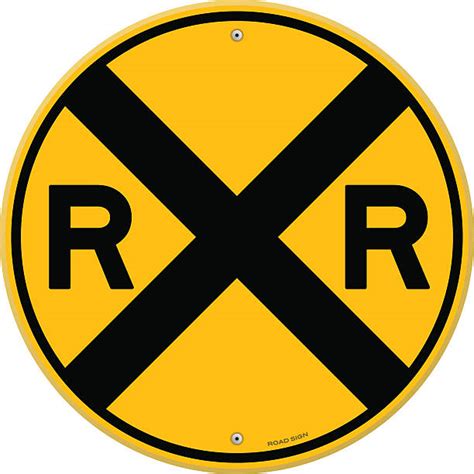 Clip Art Railroad Crossing Sign Railroad Crossing Sig