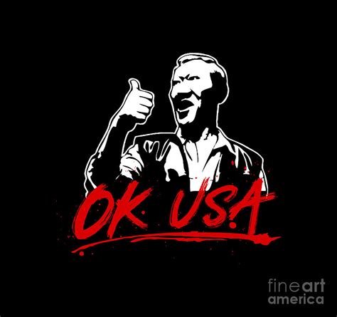 Ok Usa Bloodsport Painting By My Banksy