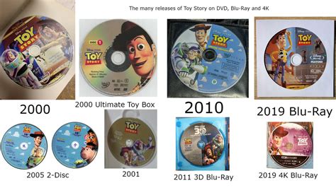Toy Story Dvd Blu Ray And 4k Releases By Carsolini10 On Deviantart