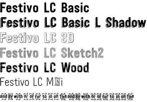 Festivo Lc Font The Lowercase Add On To A Typography Feast