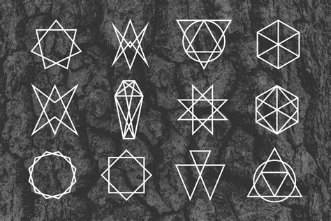 24 Occult Symbols Graphics Youworkforthem