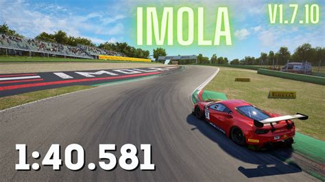 Assetto Corsa Competizione Ferrari Gt Evo Imola Hotlap Free