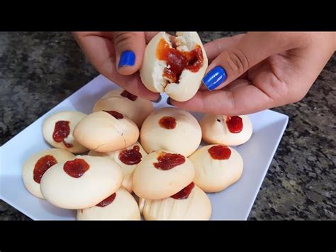 Biscoito De Maizena Com Goiabada Biscoito Que Derrete Na Boca