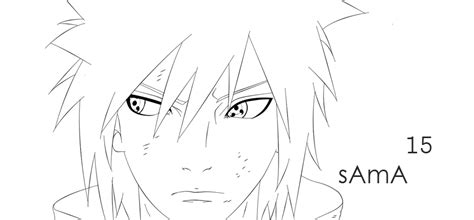 Manga Naruto 661 Sasuke Lineart By Sama15 On Deviantart