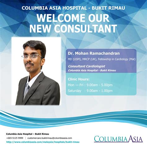 Apply online now for columbia asia hospital bukit rimau. Columbia Asia MY on Twitter: "#CAHBukitRimau Welcome Dr ...
