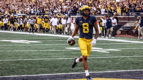 Michigan Football Wr Ronnie Bell Talks Acl Injury Recovery Time