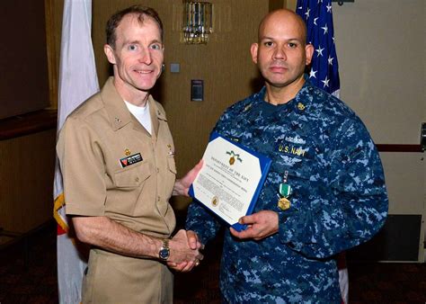 Navy And Marine Corps Achievement Medal Given At Misawa Air Base Nara