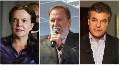 Intervalo da Notícias Gleisi Osmar e Richa estão entre os políticos